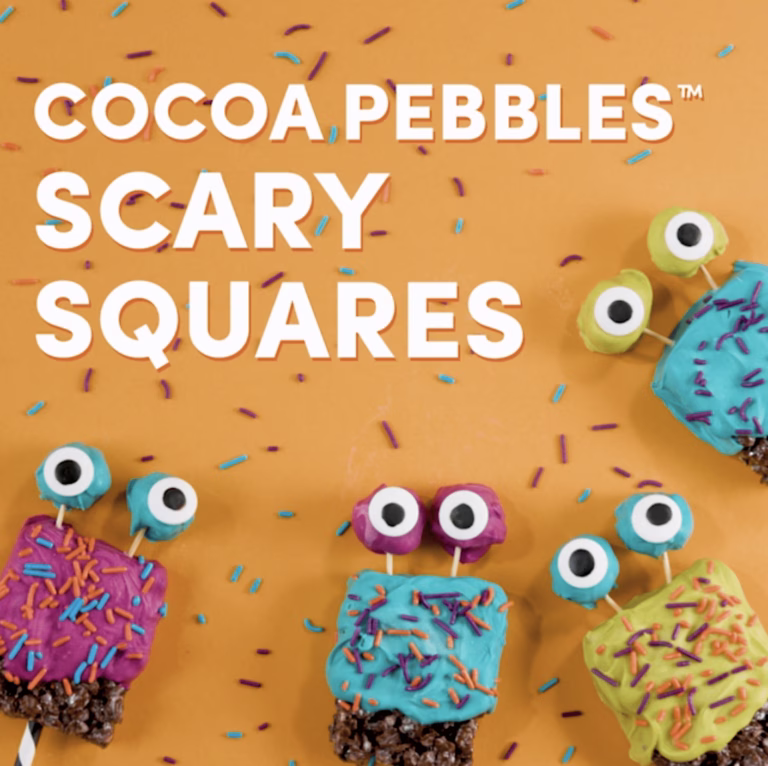 Cocoa Pebbles™ Cereal Scary Squares