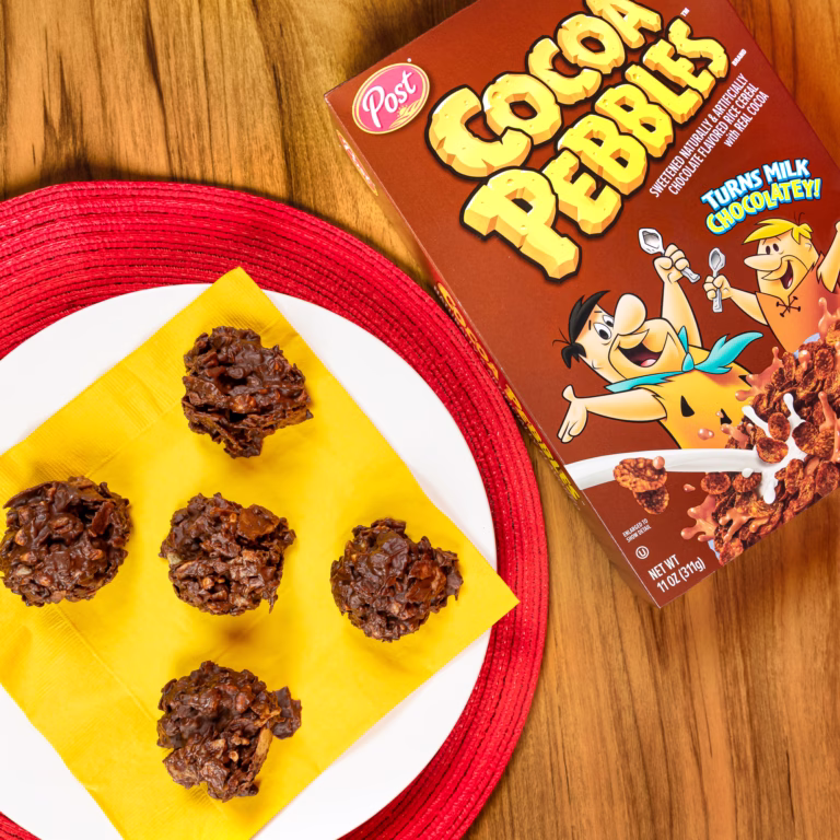 Cocoa Pebbles Game Day Chocolate Potato Chip Clusters