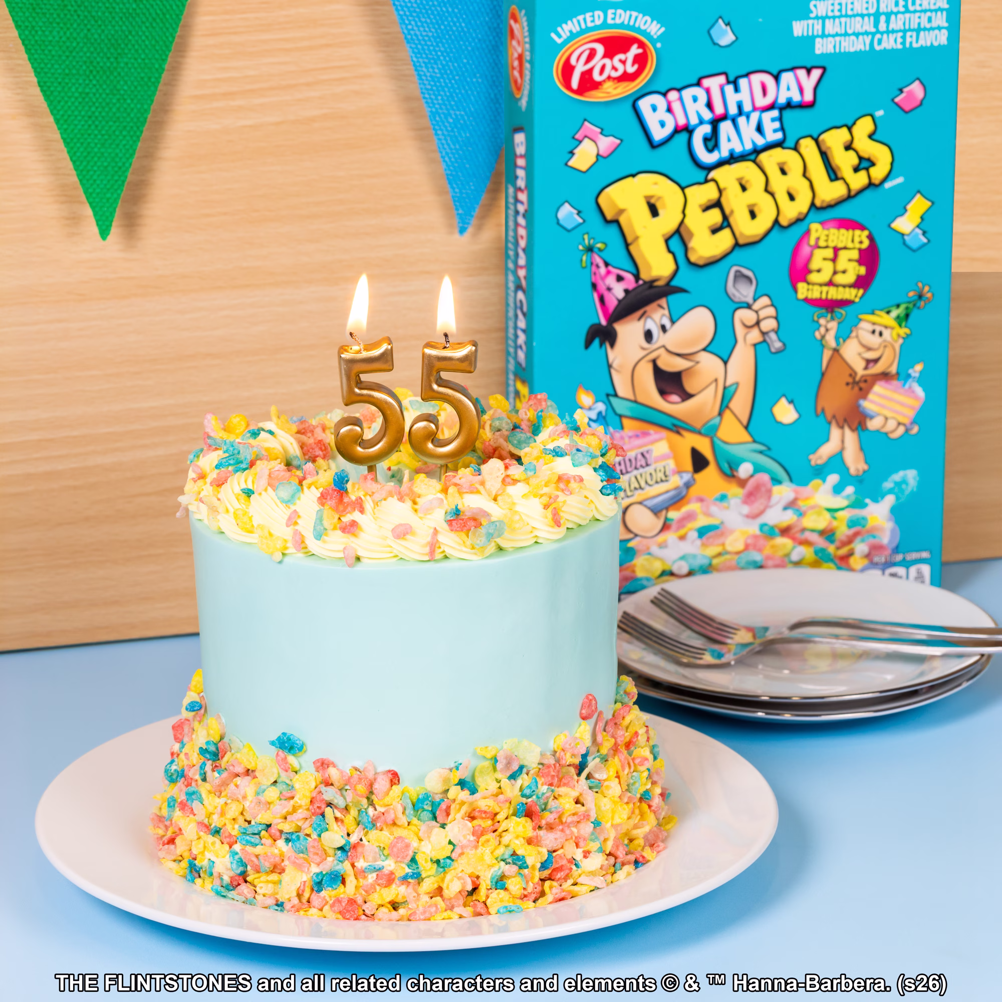 Birthday Cake PEBBLES Cake Recipe | PEBBLES