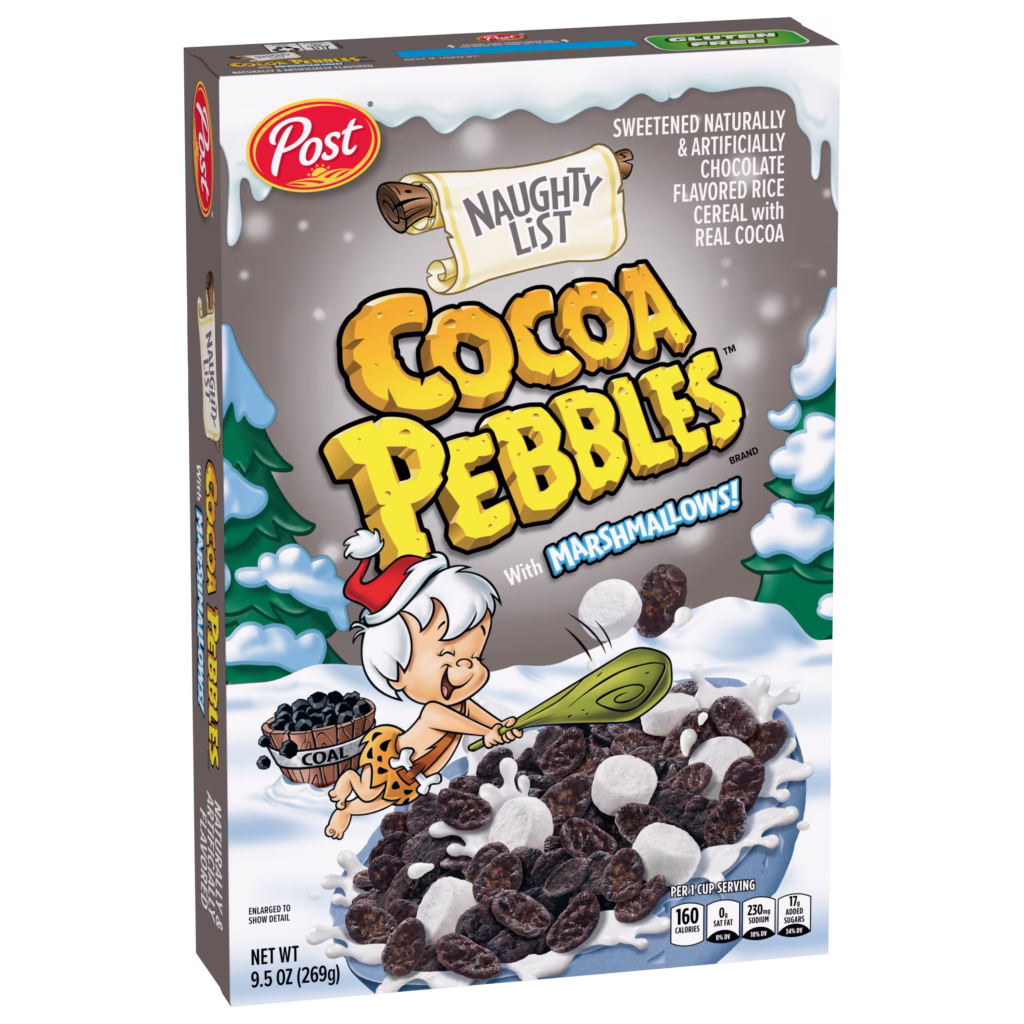 naughty list pebbles cereal