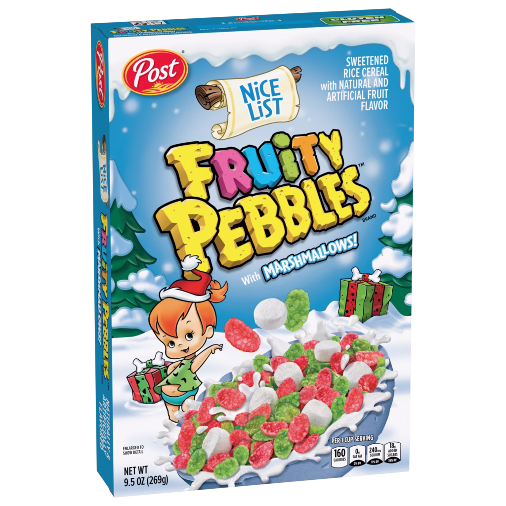 nice list pebbles cereal