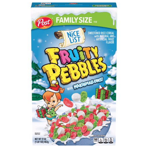 nice list pebbles cereal
